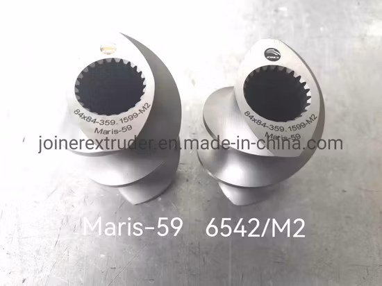 Arrow Lower Price High Quality Customized Screw Element for Double Screw Extruder Transition Screw Element 3 Head