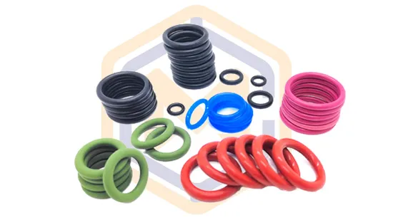 As568 FKM EPDM Ffkm Green Color O Ring Seals for Dust Seal 