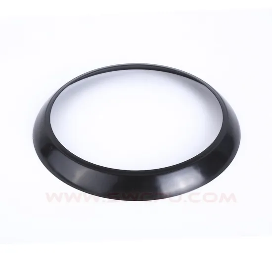 Custom Gasket Ring Manufacturer Black Hard Plastic Sealing Anti