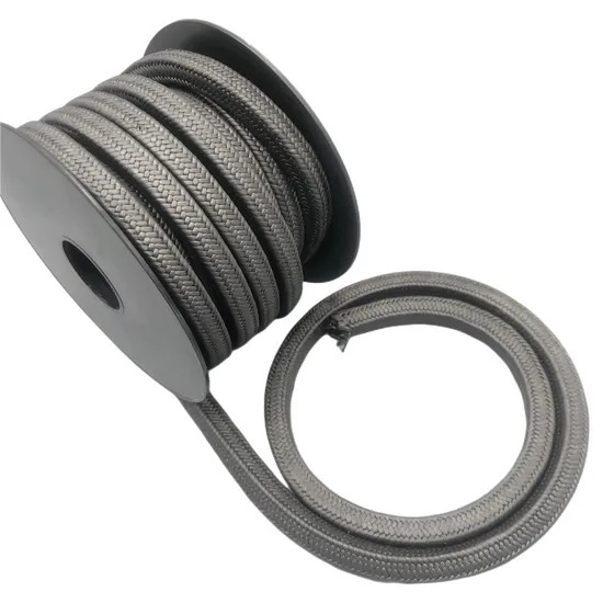 Water Pump Seal 3mm to 100mm Graphite PTFE Packing Gland Seal for Reciprocating and Static Gland 